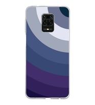 Xiaomi Redmi Note 9 Pro Uyumlu Kapak Renk Cümbüşü Tasarımlı Şeffaf Silikon Kılıf