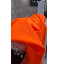 İKİ İPLİK KUMAŞ (Neon Turuncu)