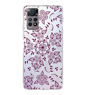 Xiaomi Redmi Note 11s Uyumlu Kapak Nostalji Desen Tasarımlı  Şeffaf Kılıf