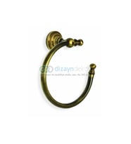 Yuvarlak Havluluk Antik Bronz