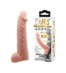 Baile Süper Realistik 8 Cm Dolgulu Iç Boşluklu Penis Kılıfı