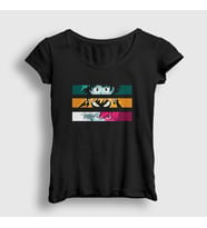Presmono Kadın Siyah Eyes Anime Boku No Hero Academia T-Shirt 234559tt