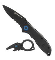 Smith & Wesson® Liner Lock and Multi-Purpose Keychain Black Katlanır Çakı 1100061