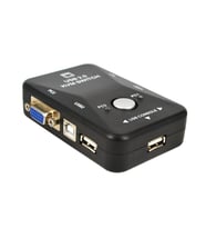 TriLine 2 Port Usb Kvm Switch 2PC Tek Monitör Kontrol