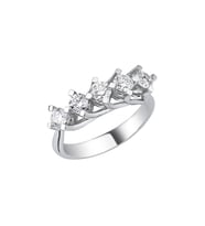 0,72ct Pırlanta Beştaş Yüzük-14k