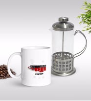 BK Gift Kişiye Özel Kahraman Baba Tasarımlı Kupa & French Press Seti-2 (Model 1)