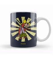 Paw Rugg Retro Japanese Hillbilly Bears Kupa Bardak Porselen