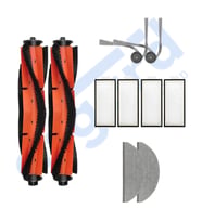 ROBOROCK S8 PRO/S8 PRO+/Q8+/Q8 MAX PRO+ Uyumlu 2 Ana Fırça 2 Yan Fırça 4 Filtre 2 Mop