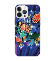 Iphone 12 PRO Uyumlu JoJo's Bizarre Adventure Tasarımlı Şeffaf Telefon Kılıfı