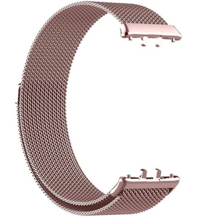 Samsung ile uyumlu Galaxy Fit 3 Kordon Milano Loop Metal Kordon - Pembe