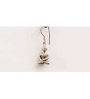 Monk Earrings Gümüş Küpe