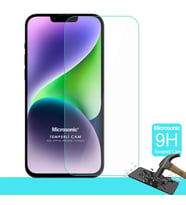 Microsonic Apple iPhone 14 Plus Tempered Glass Cam Ekran Koruyucu (Renksiz)