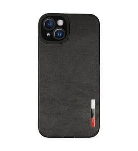İphone 14 Plus Kılıf Loop Deri Silikon - Siyah