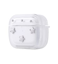 Lexroo Airpods 3. Nesil Airbag 44 Airbag Tasarımlı Simli Şeffaf Kutup Kılıf - Yıldız
