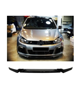 Vw Golf 6 R Tampon Uyumlu  Ön Lip 3 Prç Plastik 2008 - 2012