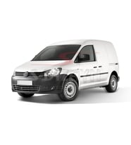 Volkswagen Caddy Uyumlu Krom Ön Tampon Çıtası Trendline 3 Parça 2010-2015 (Karışık)