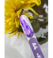Sulu Boya Fine Art A4 Akvarel Damla Mor 8 ml Nail Art Tasarım Boyası