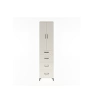 Hyperion Dolap 3 Raflı 4 Çekmeceli 2 Kapaklı 60x44x243 Aytaşı-Aytaşı
