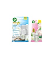 Air Wick Elektrikli Oda Kokusu Temizliğin Esintisi Kit (Cihaz + Yedek Şişe) + Yasemin Çiçeği Yedek Şişe