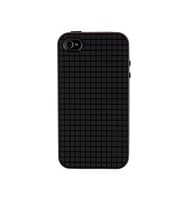 Speck iPhone 4S/4 ile Uyumlu PixelSkin HD Silikon Kılıf Siyah