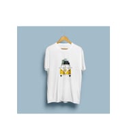 Oversize Karavan ve Bavullar / Traveler unisex Gezgin T-shirt