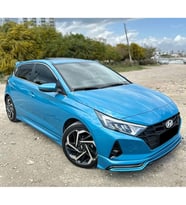 Hyundai i20 Ön Ek Karlık Mat Siyah Plastik 2019+