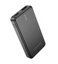Borofone 2500MAH Ultra Hafif Mini Powerbank - Sadece 62 Gram, LED Göstergeli Acil Durum Şarj Cihazı