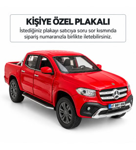 Mercedes X-Class Metal Model Araba 1:24 Ölçek