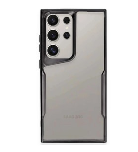 Samsung Galaxy S25 Ultra Kılıf Boyi Silikon Kapak - Siyah