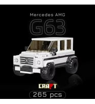 Lego Teknik Mercedes G63 Arabası Mercedes G Kasa Lego Araba Yapı Blok Oyuncak Araba-265 Parça
