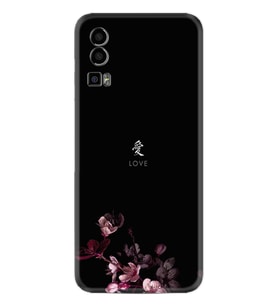 General Mobile GM 23 Kılıf Silikon Desen Özel Seri Love 1629