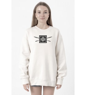 The Wheel Of Time Aiel Beyaz Kadın 2ip Sweatshirt