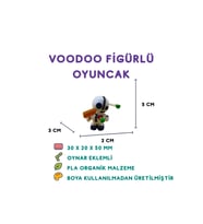 Voodoo Bebek - 3D Gizemli Dekoratif Figür