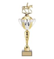 ODAK KUPA - Figürlü Kupalar - At / Binici Figürlü Kupalar FG-088 C - 54 cm
