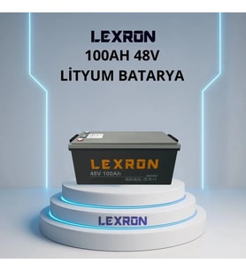 Agro Makine Lexron 100 Ah 48 v Lityum Batarya