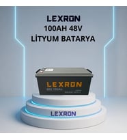 Agro Makine Lexron 100 Ah 48 v Lityum Batarya