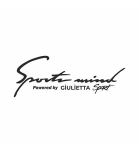 Sports Mind Alfa Romeo Giulietta Sports Sticker siyah 21x10 CM (Siyah-Siyah)