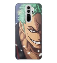 Xiaomi Redmi Note 8 PRO Uyumlu One Piece Zoro Tasarımlı Şeffaf Telefon Kılıfı