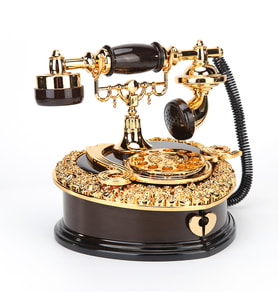 Nostaljik Telefon Müzik Kutusu