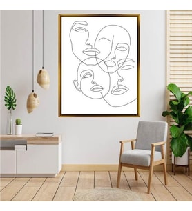 Altın  Çerçeveli tablo n1788