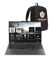 Lenovo Loq i5 13450HX RTX 5060 8GB Gaming Laptop 96GB RAM 512GB SSD 15.6" FHD 144Hz Win11 Pro + Per4 Çanta 83JE00XRTRP432