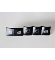 MERCEDES W169 W245 W164 ML GL Cam Düğmesi (Ön Sol 2li + Ön Sağ + Arkalar) 5 Adet