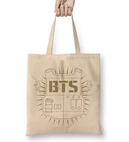 Bts Bangtan Min Boys Kim Taehyung V Jin Raglan Bts Bez Çanta Uzun Saplı