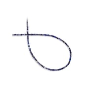 Lapis Lazuli Doğal Taş Faset Küp Kesim 2.5mm Dizi
