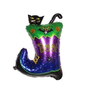 Runaway Kara Kedi Folyo Balon Halloween ve Oda Dekoru