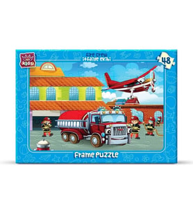 Art Çocuk Puzzle 48 Parça İtfaiye Ekibi