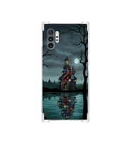 PrintiFy Samsung Galaxy Note10plus ile Uyumlu Simya Serisi Gölge Ve Cam Tasarımlı Uv Baskılı Köşe Korumalı Antişok Kılıf