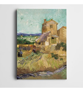 Vincent Van Gogh The Old Mill Kanvas Tablo