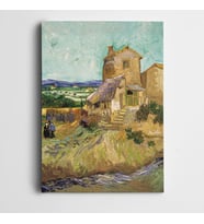 Vincent Van Gogh The Old Mill Kanvas Tablo