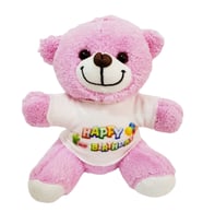 Happy Birthday Tişörtlü Ayıcık